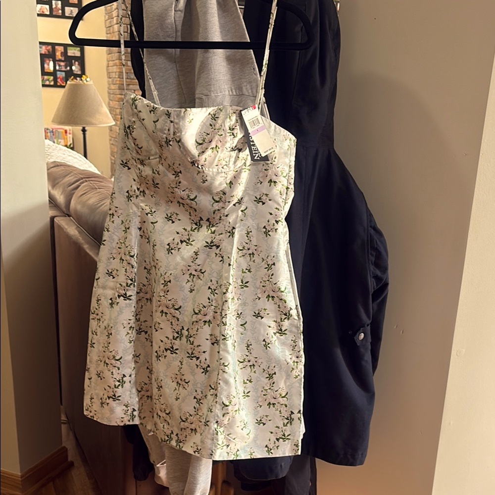 Danielle Bernstein Floral Mini Dress